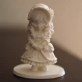 Cô Gái Chibi Gothic – Mô Hình Mini In 3D (70mm) - Thumbnail 1