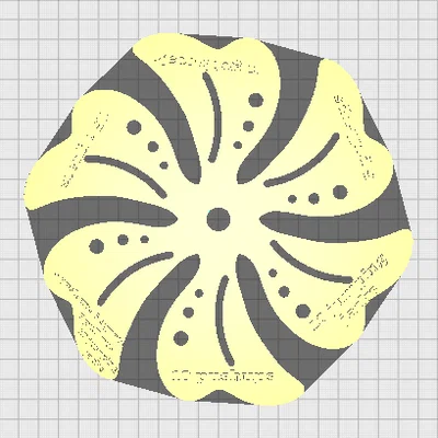 Vòng quay tập thể dục chuông gió (Wind Chime Exercise Wheel)