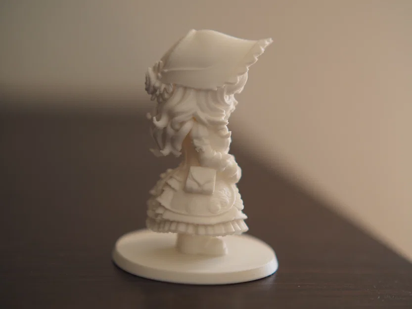 Cô Gái Chibi Gothic – Mô Hình Mini In 3D (70mm) - Image 6