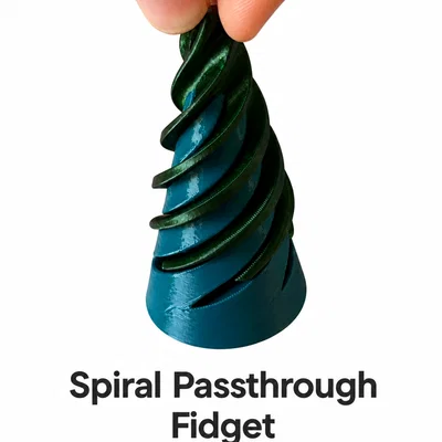 Fidget Spiral Passthrough (Pass-Through Fidget)