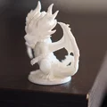 Miniature Rồng Chibi – In 3D (62mm) - Thumbnail 2
