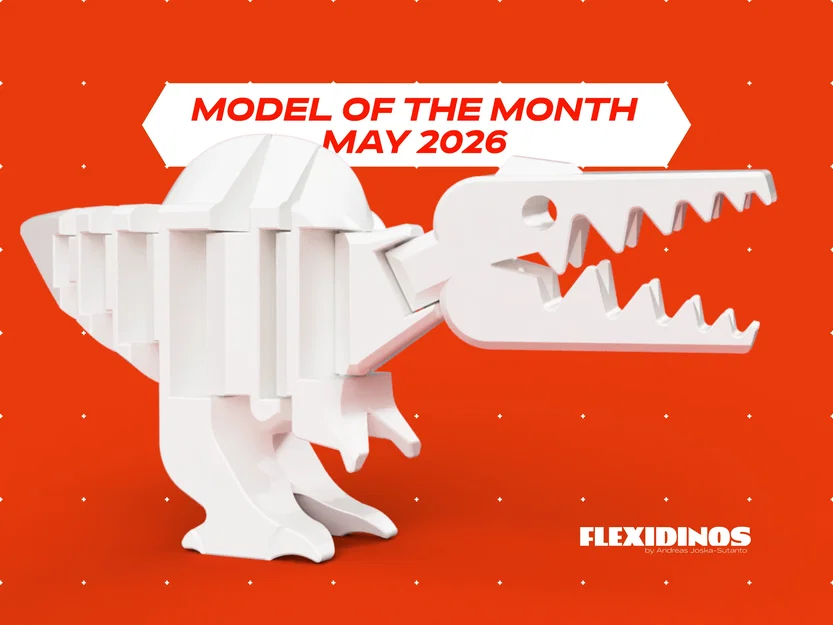 FlexiDinos Model of the Month May 2026 – Mini Spinosaurus - Image 1
