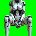 Mô hình Robot Aleksiya 3D tinh xảo - Tác phẩm nghệ thuật Sci-fi - Thumbnail 2