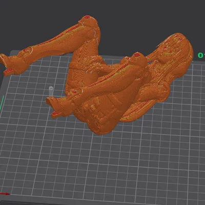 Mô hình Robot Aleksiya 3D tinh xảo - Tác phẩm nghệ thuật Sci-fi