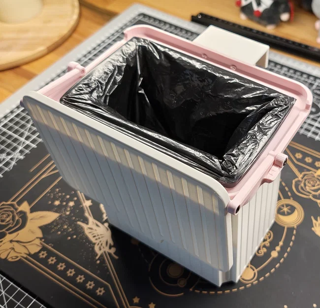 Flatcan - Thùng rác bếp mini dùng dogpoop-bags, để bàn hoặc treo ngăn kéo - Image 6