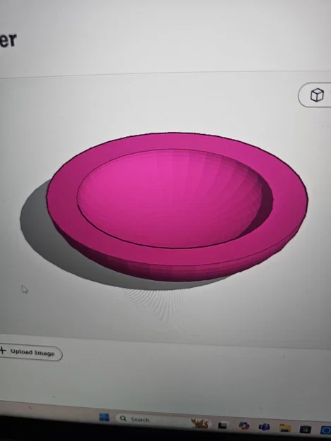 Mô hình bát đựng nước, thức ăn mini cho thú cưng nhỏ (in 3D siêu dễ) - Image 1