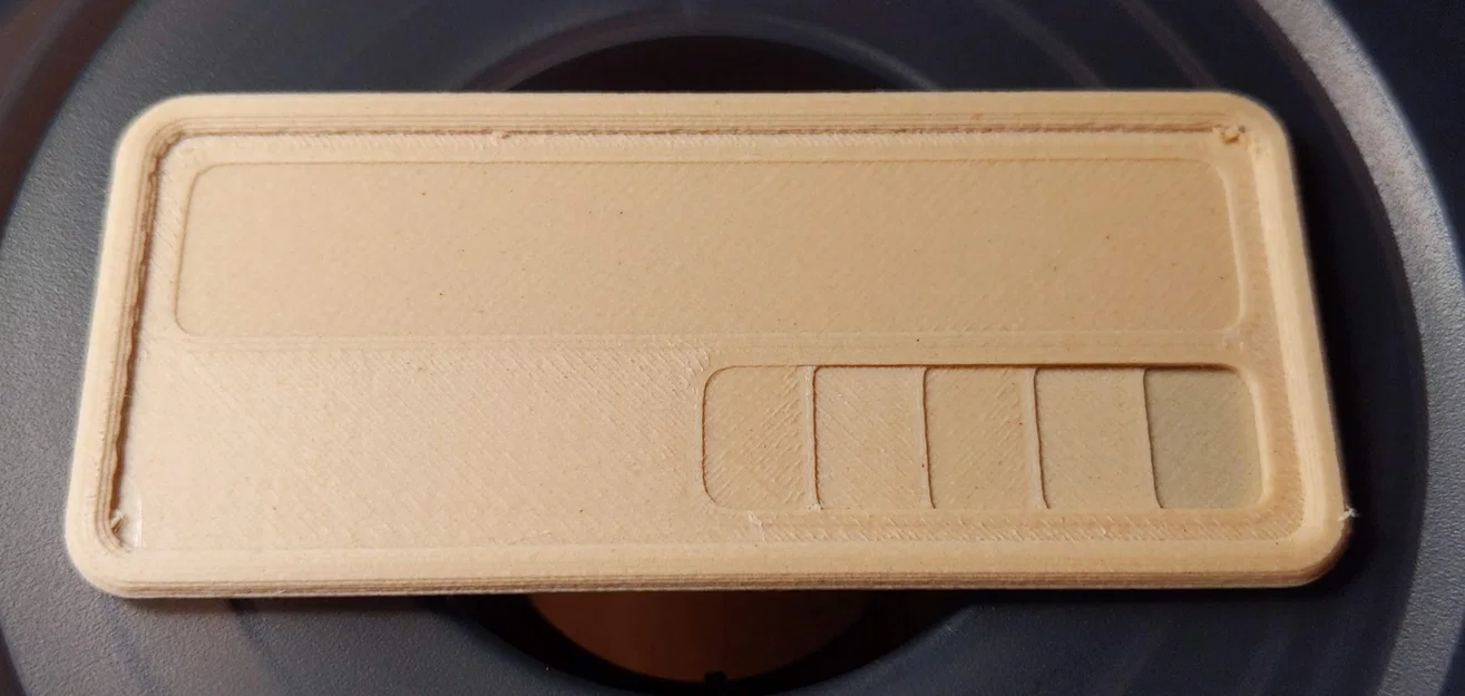 Thẻ mẫu thử sợi nhựa (Filament Sample Card) 13mm đa năng - Image 1