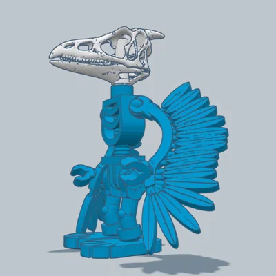 Mô hình Pterodactyl Man thiết kế độc đáo cho dân chơi in 3D