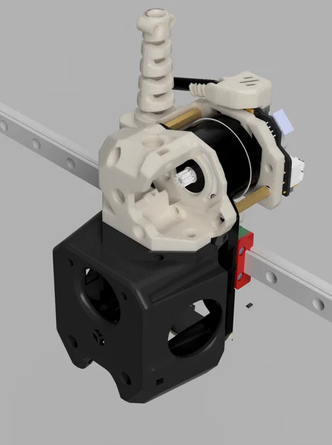 Ngàm side-car PUG A4T, toolhead board, XT30 angled plug & support strut - Image 3