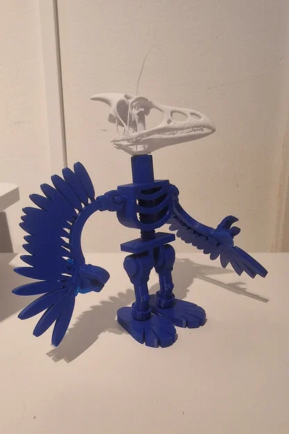 Mô hình Pterodactyl Man thiết kế độc đáo cho dân chơi in 3D - Image 3