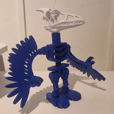 Mô hình Pterodactyl Man thiết kế độc đáo cho dân chơi in 3D