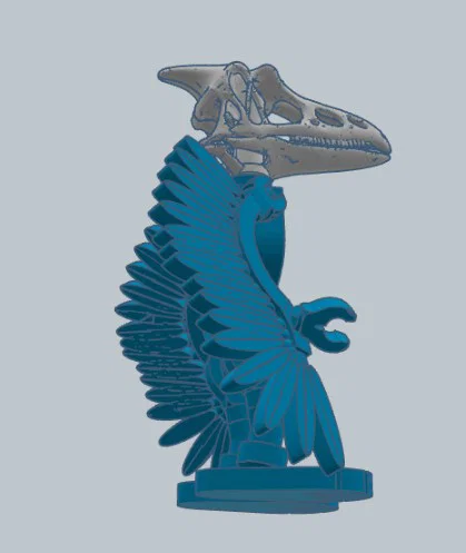 Mô hình Pterodactyl Man thiết kế độc đáo cho dân chơi in 3D - Image 6