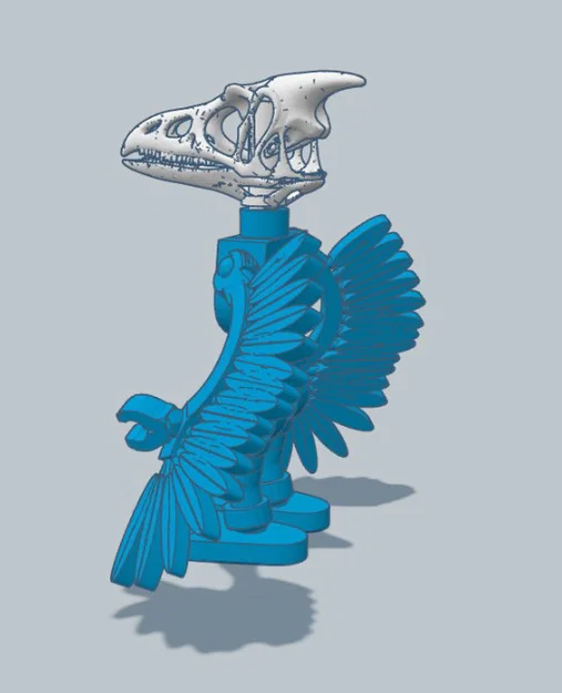 Mô hình Pterodactyl Man thiết kế độc đáo cho dân chơi in 3D - Image 7