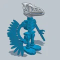 Mô hình Pterodactyl Man thiết kế độc đáo cho dân chơi in 3D - Thumbnail 8