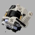 Ngàm side-car PUG A4T, toolhead board, XT30 angled plug & support strut - Thumbnail 8