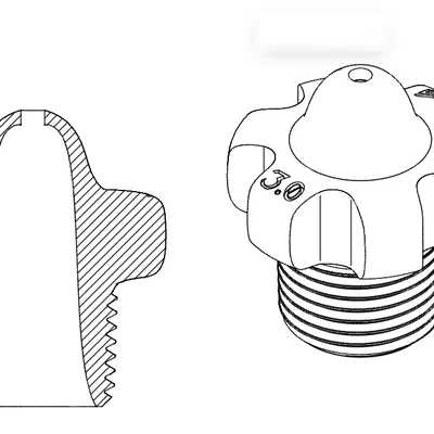Đầu Nozzle Xịt Áp Lực Cho Vòi Sen (Power Washing Nozzle For Shower)