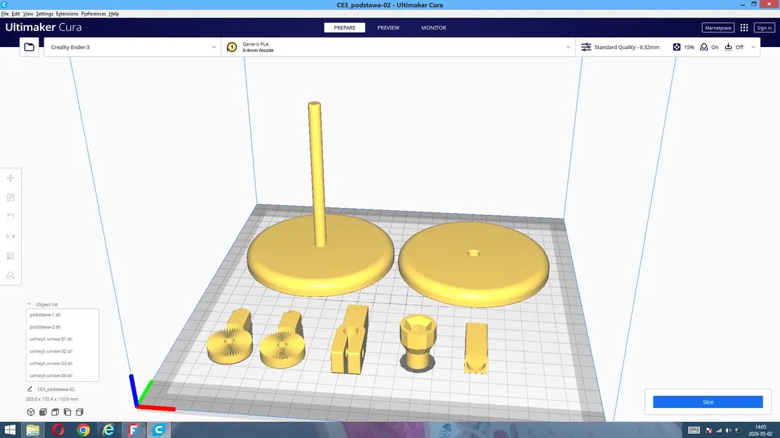 Bộ giá đỡ đa năng cho đồng hồ so tự in 3D - Image 1