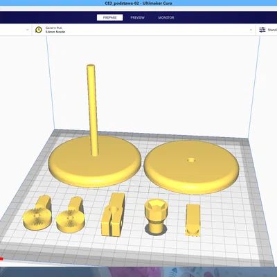 Bộ giá đỡ đa năng cho đồng hồ so tự in 3D