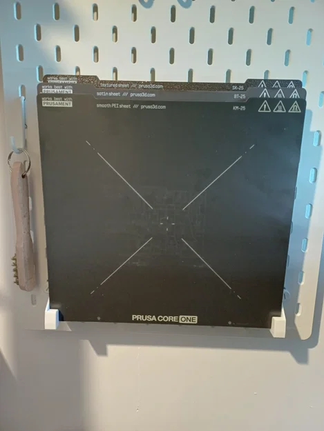 Giá treo tấm in 3D Prusa cho bảng IKEA SKADIS gọn gàng - Image 1