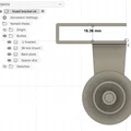 Kệ treo cuộn giấy bếp (Kitchen roll holder) trượt vào kệ tủ - Thumbnail 2