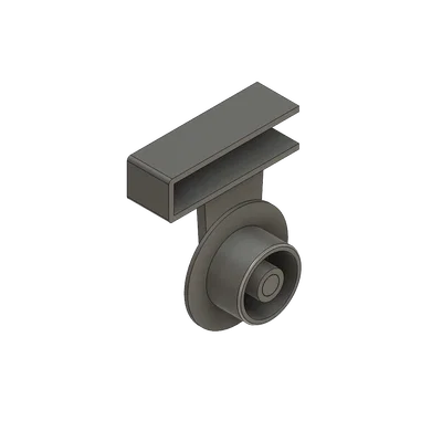 Kệ treo cuộn giấy bếp (Kitchen roll holder) trượt vào kệ tủ