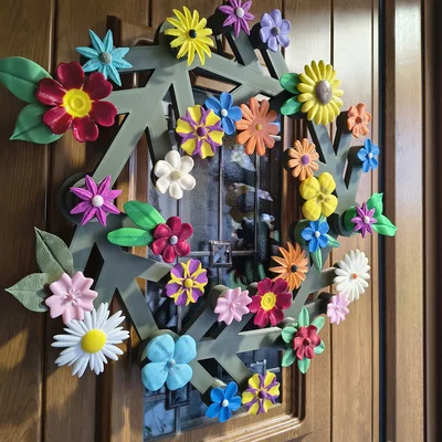 Bó Hoa May Day cho Lego Wreath: 15 Món (13 Hoa + 2 Lá)