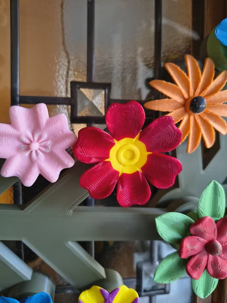 Bó Hoa May Day cho Lego Wreath: 15 Món (13 Hoa + 2 Lá) - Image 4