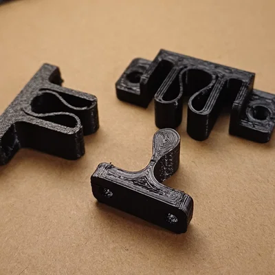 Chốt Cửa Roller Latch / Friction Catch In 3D