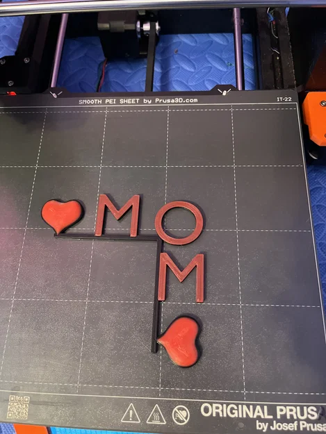 Mô hình trang trí góc cửa chữ MOM ý nghĩa cho Ngày của Mẹ - Image 2