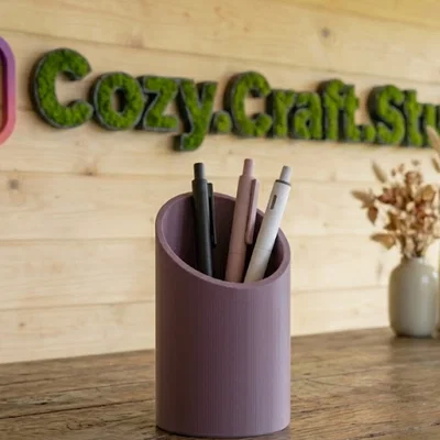 Khay Cắm Bút Hiện Đại – Organizer Dáng Nghiêng Gọn Đẹp
