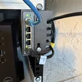 Giá gắn rack dọc 10/19 inch cho TPLink Switch (Tplink Switch vertical rack mount) - Thumbnail 1