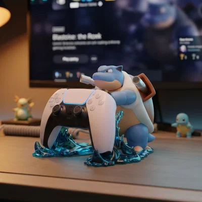 Kệ đỡ tay cầm Blastoise - Nhận 300 mẫu trên PATREON