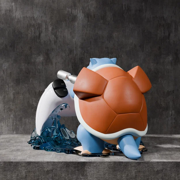 Kệ đỡ tay cầm Blastoise - Nhận 300 mẫu trên PATREON - Image 7