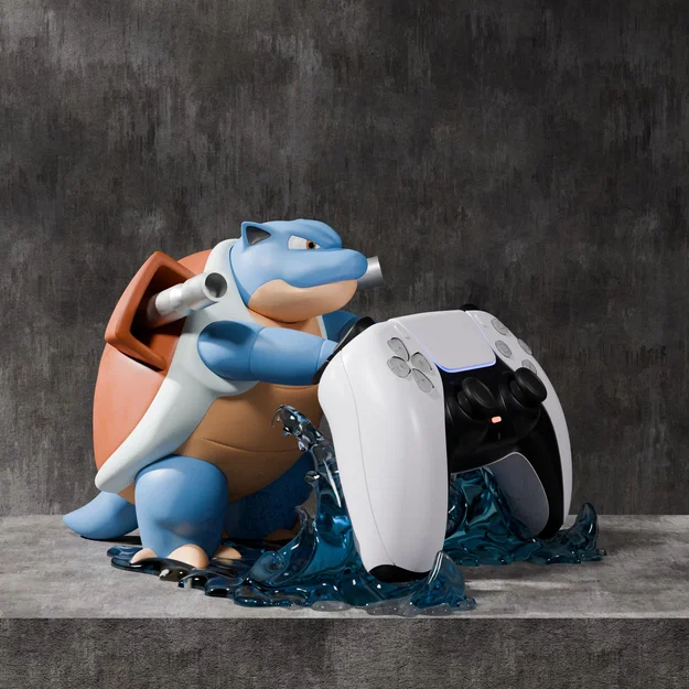 Kệ đỡ tay cầm Blastoise - Nhận 300 mẫu trên PATREON - Image 10