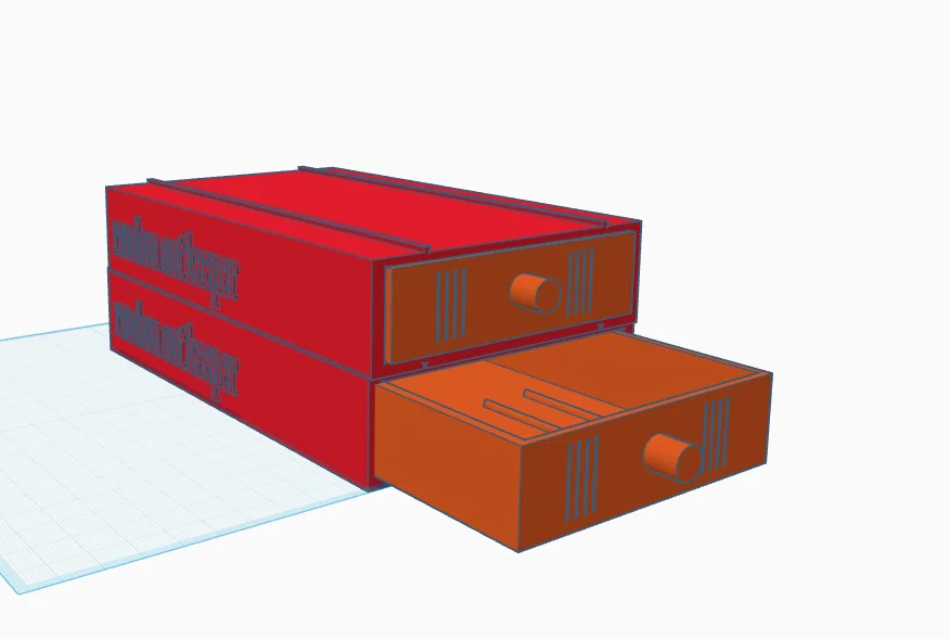 Khay 3D In Xếp Chồng Đựng Ống Nghiệm Cho Kiến (Queen Ant Drawer) - Image 1