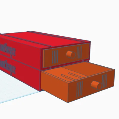 Khay 3D In Xếp Chồng Đựng Ống Nghiệm Cho Kiến (Queen Ant Drawer)