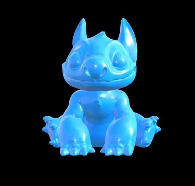 Mô hình 3D Stitch chibi dễ thương (in resin/FDM) - Image 3
