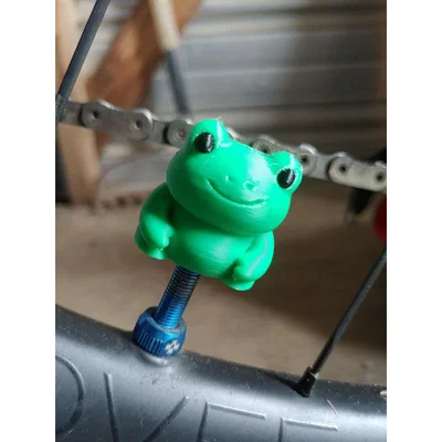 Nắp đậy van xe đạp hình chú ếch dễ thương (Frog Valve Cap Presta)