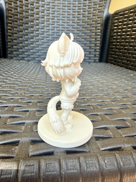 Miniature Chibi Cat Girl – In 3D (65mm) - Image 2
