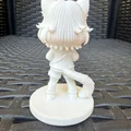 Miniature Chibi Cat Girl – In 3D (65mm) - Thumbnail 3