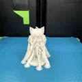Miniature Chibi Cat Girl – In 3D (65mm) - Thumbnail 5