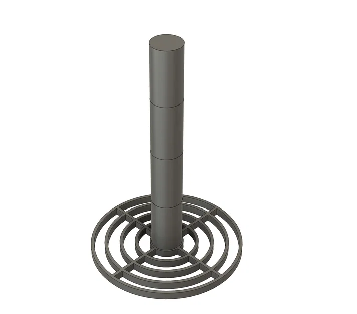 Modular Spool Vertical Stack - Giá đỡ cuộn filament xếp chồng dọc - Image 1