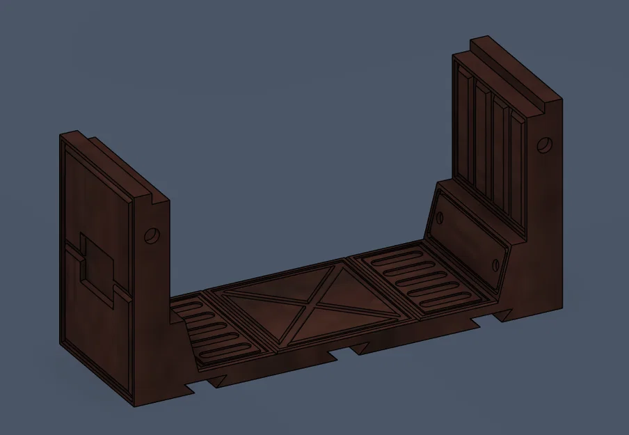 3D Modular walkways cho miniatures (Demo) – Pasillos Modulares - Image 2