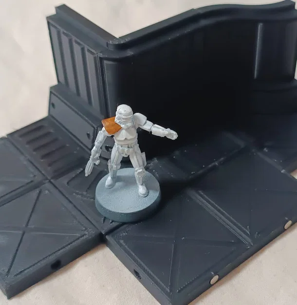 3D Modular walkways cho miniatures (Demo) – Pasillos Modulares - Image 3