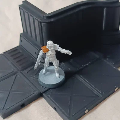 3D Modular walkways cho miniatures (Demo) – Pasillos Modulares