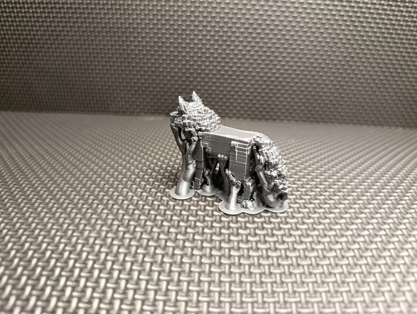 Pixel Wolf (Sói Pixel/Voxel) - Mẫu in 3D - Image 6