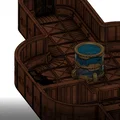 3D Modular walkways cho miniatures (Demo) – Pasillos Modulares - Thumbnail 5