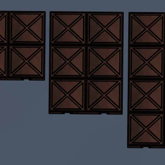 Lối đi modular 3D cho miniatures (Suelos 2)