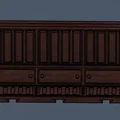 Pasillos modulares 3D cho miniatures – Paredes 1 - Thumbnail 1
