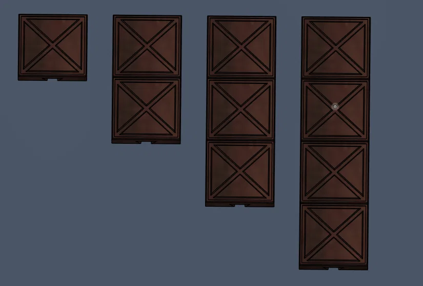 Lối đi modular 3D cho miniatures – Suelos 1 - Image 1
